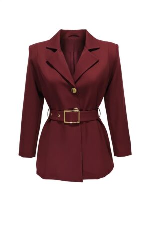 Burgundy jumpsiut