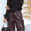 Dark Chocolate BIBIONE blouse - Image 2