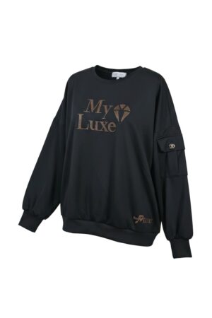 My Luxe Black Sweatshirt