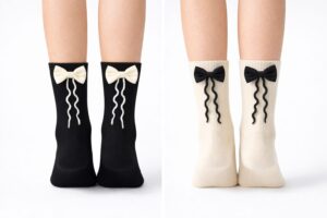 Alternative view of Bow Socks