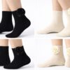 Satin Flower Ankle Socks - Image 2