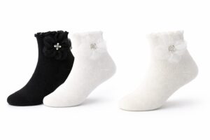 Flower Elegance Ankle Socks