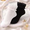 Elegant Lace Ankle Socks - Image 2