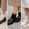 Elegant Lace Ankle Socks - Image 3