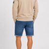 MEN'S DENIM SHORTS WITH ELASTIC WAIST & DRAWSTRING - Image 2