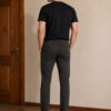 ELEGANT MEN'S TROUSERS – CHOCOLATE BROWN - Image 2