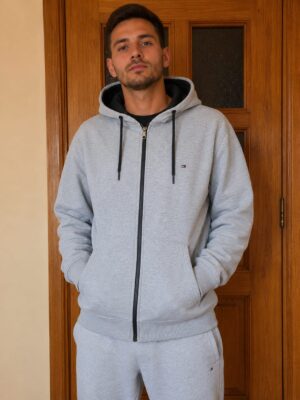 SET!!  // Trousers // Hoodie // Sweatshirt Stand-up collar