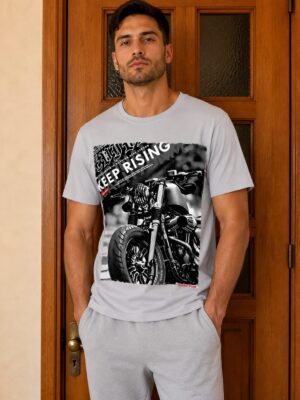 MEN'S GRAPHIC T-SHIRT – KEEP RISING