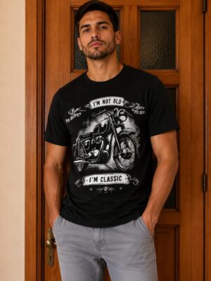MEN'S GRAPHIC T-SHIRT – I'M NOT OLD, I'M CLASSIC  // LARGE SIZES