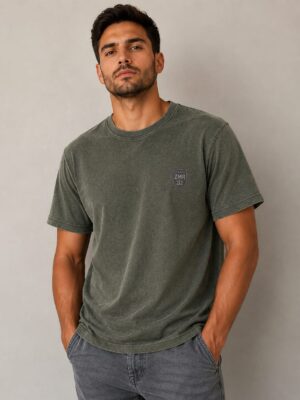 MEN'S PREMIUM VINTAGE T-SHIRT – WASHED OLIVE