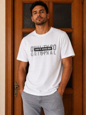 Alternative view of MEN'S GRAPHIC T-SHIRT – DON'T KEEP INSIDE