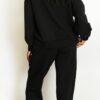 Women’s Black Oversized Hoodie & Joggers Set - Image 5