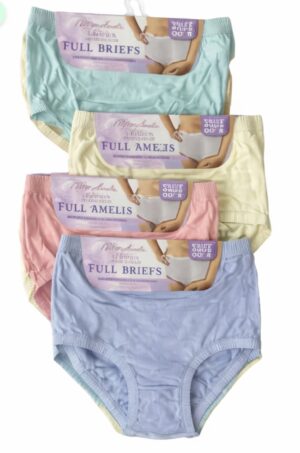 Alternative view of Ladies Cotton Rich Full Briefs