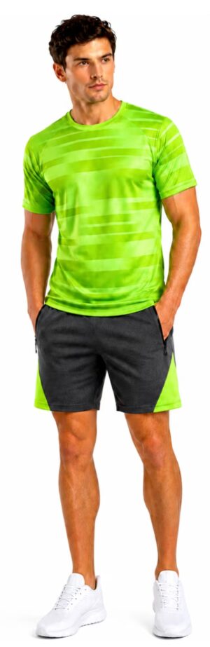Alternative view of Men’s Activewear T-Shirt & Shorts Set