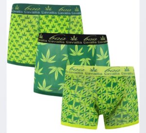 Alternative view of Men’s 3 Pack Leaf Print Boxer Shorts