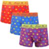 Men’s 3 Pack Leaf Print Boxer Shorts